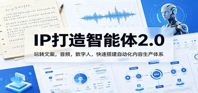 IP打造智能体2.0：玩转文案，音频，数字人 第1张