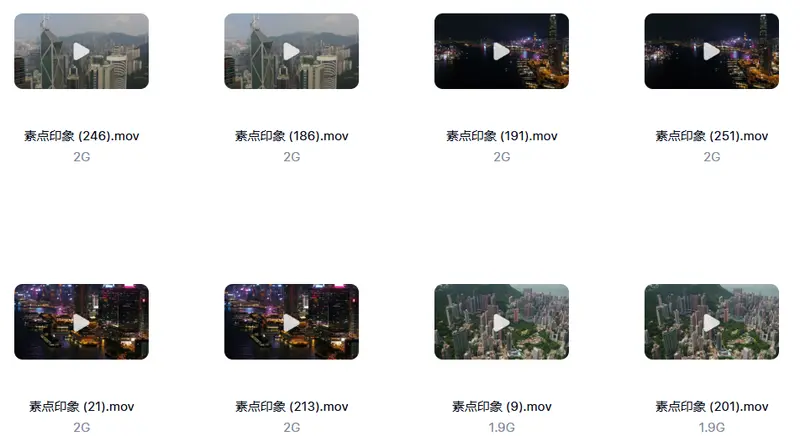 260款香港城市航拍和人文街道夜景实拍视频素材 第3张 260款香港城市航拍和人文街道夜景实拍视频素材 第3张