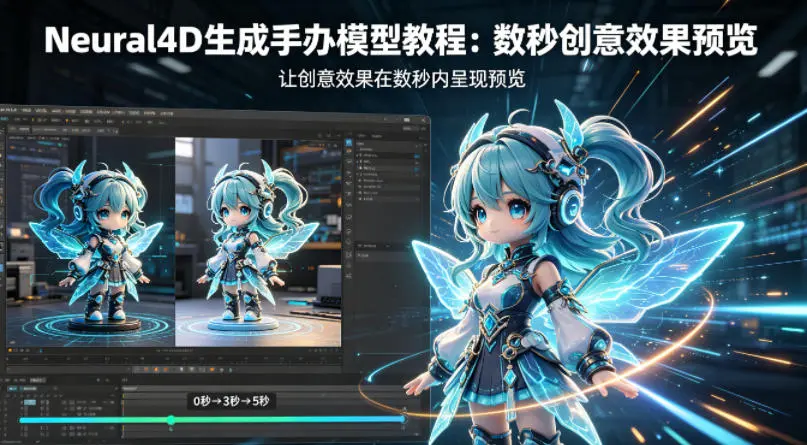 Neural4D生成手办模型教程,让创意效果在数秒内呈现预览 第1张 Neural4D生成手办模型教程,让创意效果在数秒内呈现预览 第1张