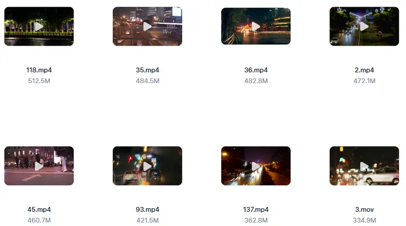 精选155款城市街道车流人流夜景4K横屏视频素材 第4张 精选155款城市街道车流人流夜景4K横屏视频素材 第4张