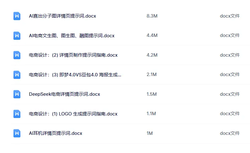 AI电商生图提示词合集 全新整理 第3张 AI电商生图提示词合集 全新整理 第3张