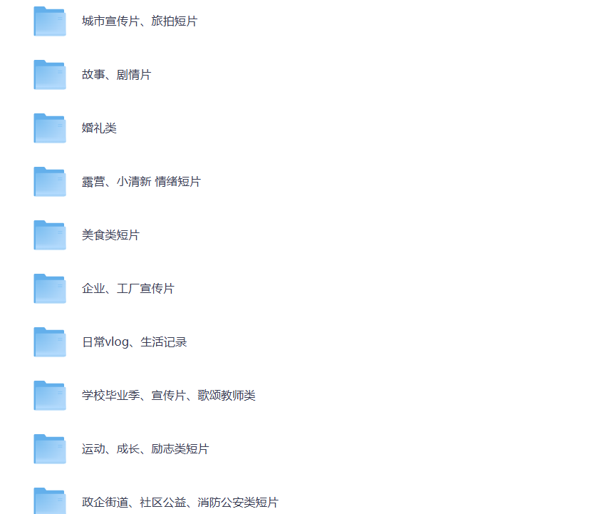 99个短片镜头拆解课程,内容超全!做视频必看! 第1张 99个短片镜头拆解课程,内容超全!做视频必看! 第1张