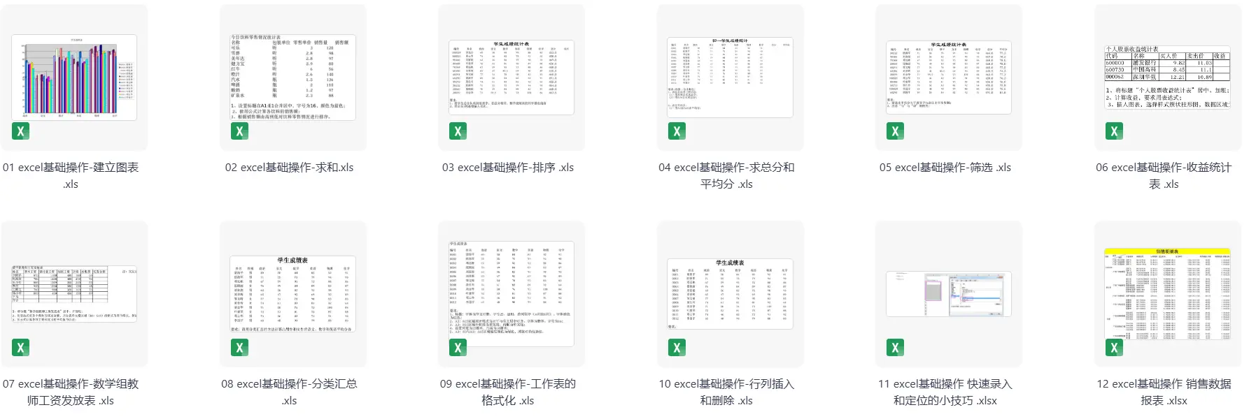 150套Excel练习题库【训练试题及答案全套素材】 第4张 150套Excel练习题库【训练试题及答案全套素材】 第4张