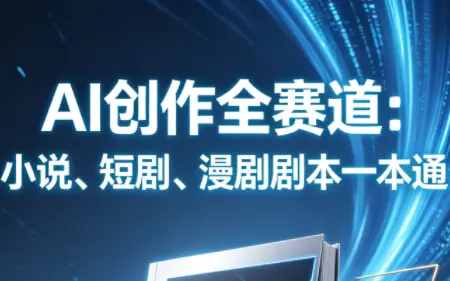 AI创作全赛道：小说、短剧、漫剧剧本一本通 第1张