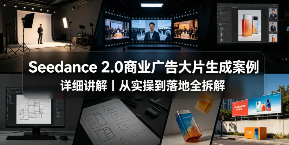 Seedance 2.0商业广告大片生成案例详细讲解 第1张