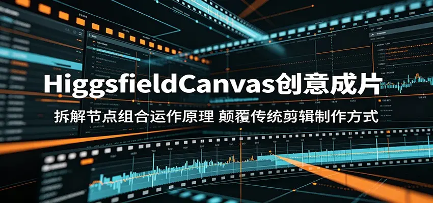 HiggsfieldCanvas创意成片:拆解节点组合运作原理,颠覆传统剪辑制作方式 第1张 HiggsfieldCanvas创意成片:拆解节点组合运作原理,颠覆传统剪辑制作方式 第1张