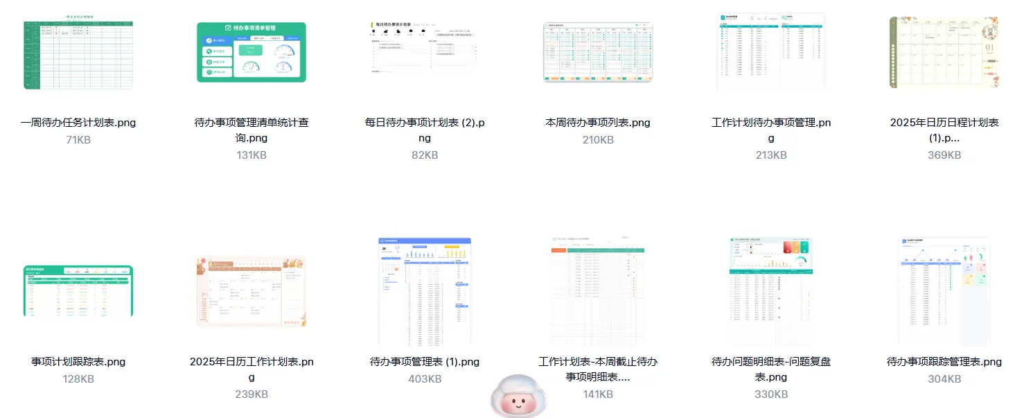 每日待办事项工作任务事项管理表Excel模板 第4张 每日待办事项工作任务事项管理表Excel模板 第4张