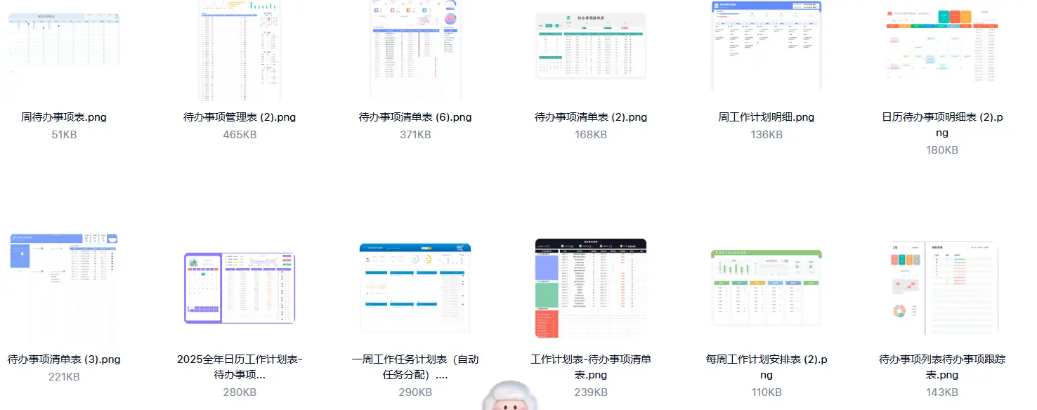 每日待办事项工作任务事项管理表Excel模板 第6张 每日待办事项工作任务事项管理表Excel模板 第6张