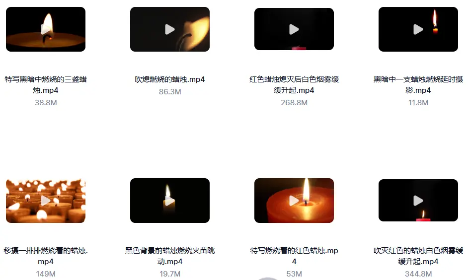 精选35款蜡烛燃烧烛火祈福祈祷背景横屏视频素材 第5张 精选35款蜡烛燃烧烛火祈福祈祷背景横屏视频素材 第5张