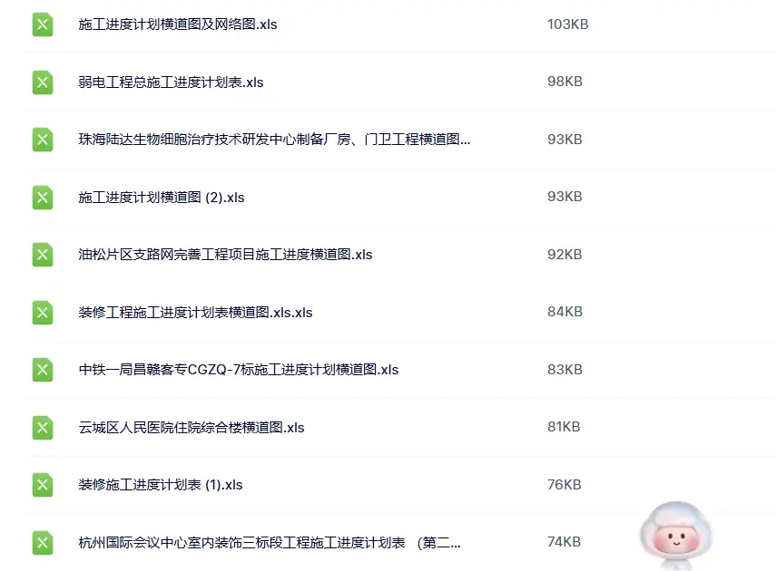 100款施工横道图Excel自动生成模板,A4打印/内容可修改 第3张 100款施工横道图Excel自动生成模板,A4打印/内容可修改 第3张