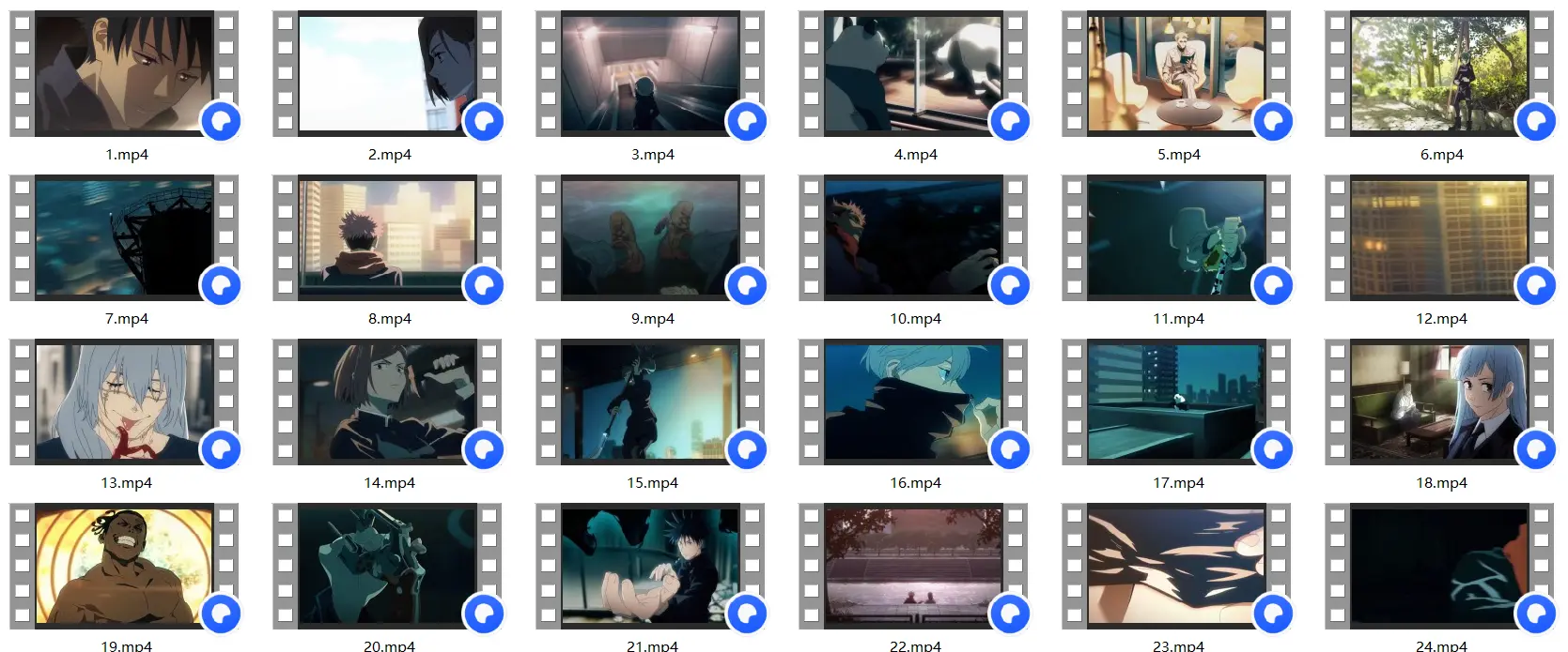咒术回战漫剪视频素材【12GB】 第1张