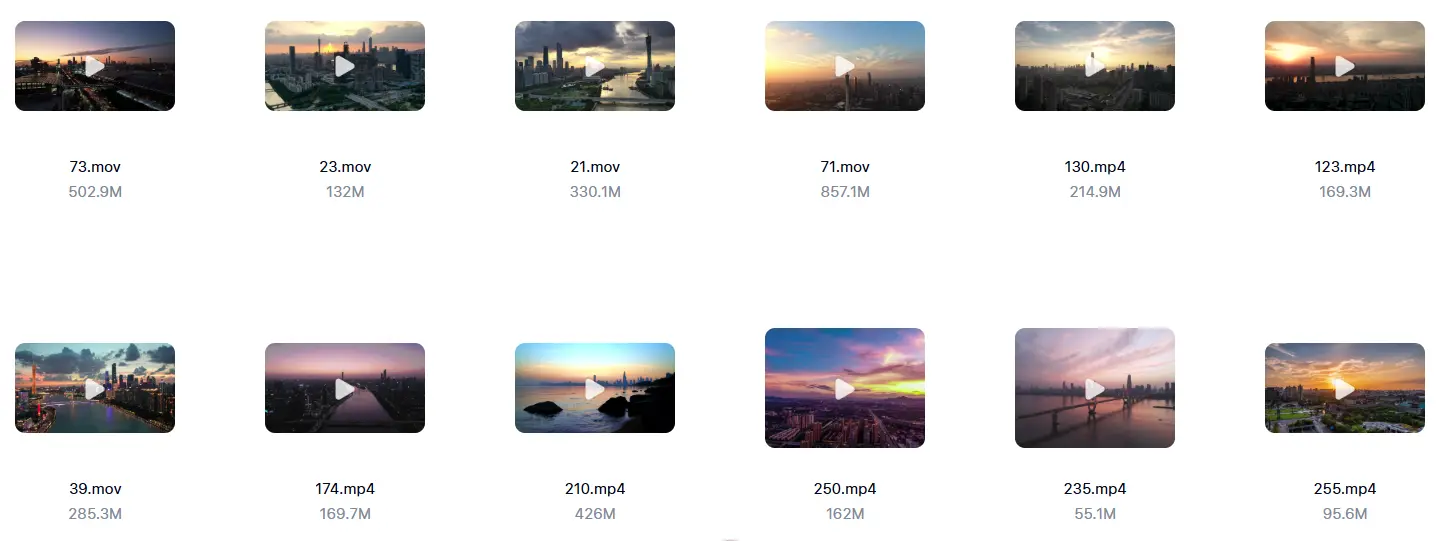 精选270款城市夕阳晚霞风景4K横屏视频素材 第1张 精选270款城市夕阳晚霞风景4K横屏视频素材 第1张