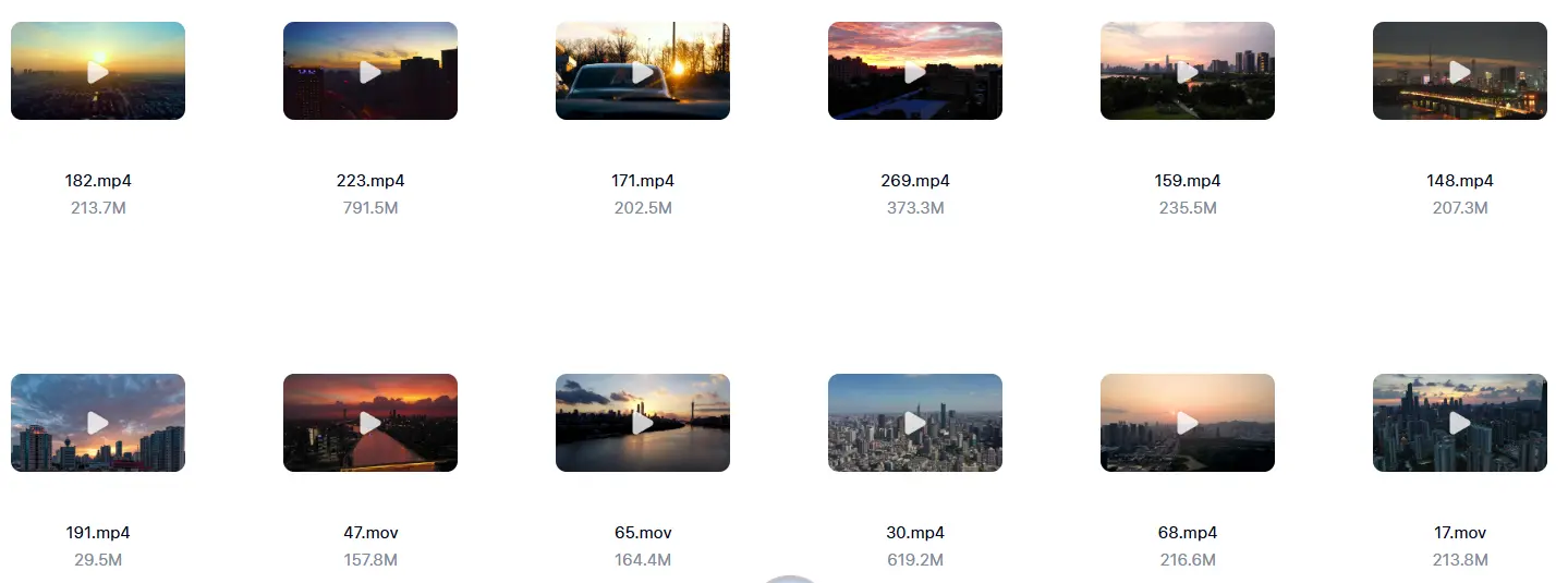 精选270款城市夕阳晚霞风景4K横屏视频素材 第6张 精选270款城市夕阳晚霞风景4K横屏视频素材 第6张