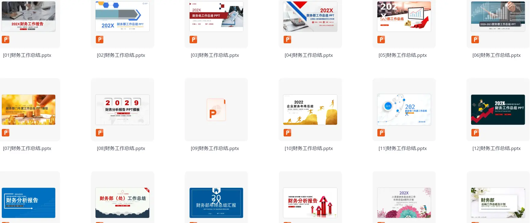 310套会计财务报告，工作报告总结PPT模板 第6张