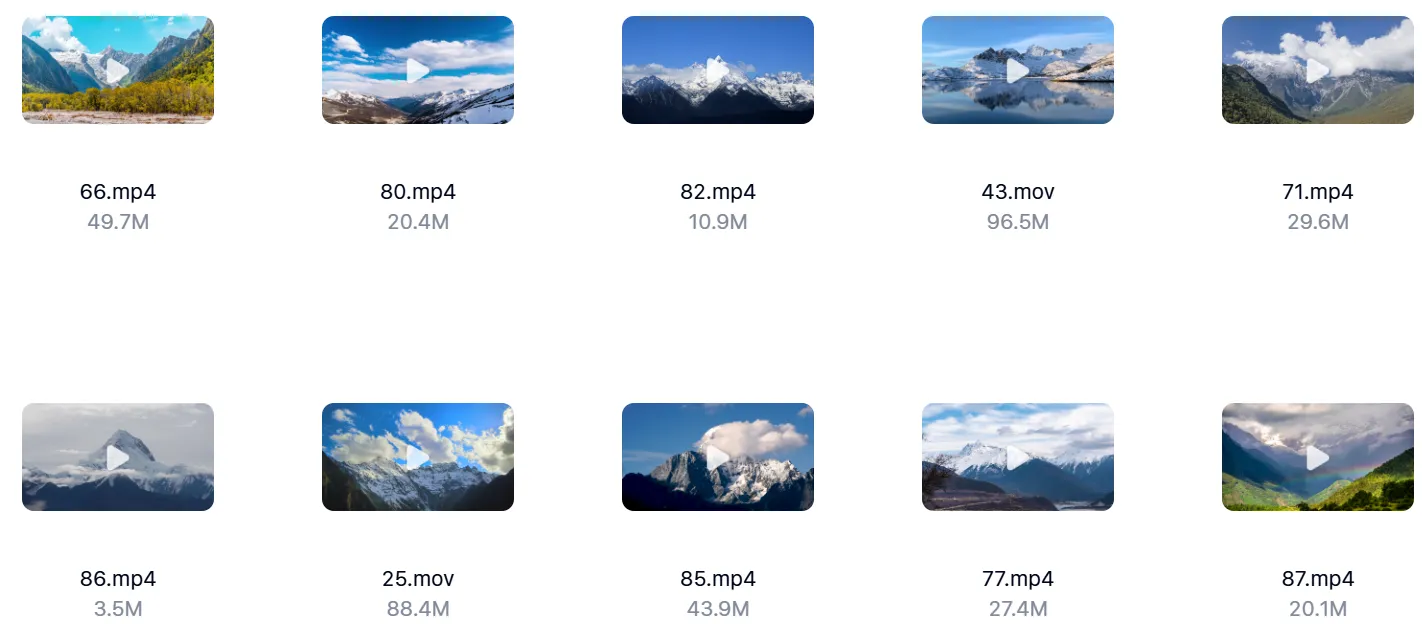 精选128款西藏雪山4K横屏航拍风景视频素材 第4张 精选128款西藏雪山4K横屏航拍风景视频素材 第4张