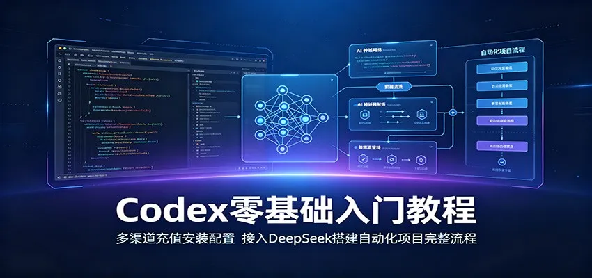 Codex零基础入门教程:多渠道充值安装配置 第1张 Codex零基础入门教程:多渠道充值安装配置 第1张