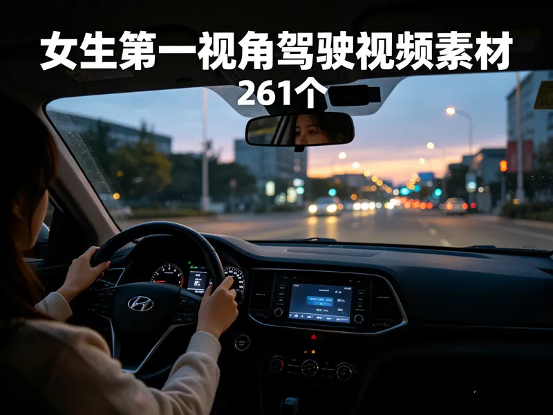 女生第一视角驾驶视频素材【261个】 第1张 女生第一视角驾驶视频素材【261个】 第1张