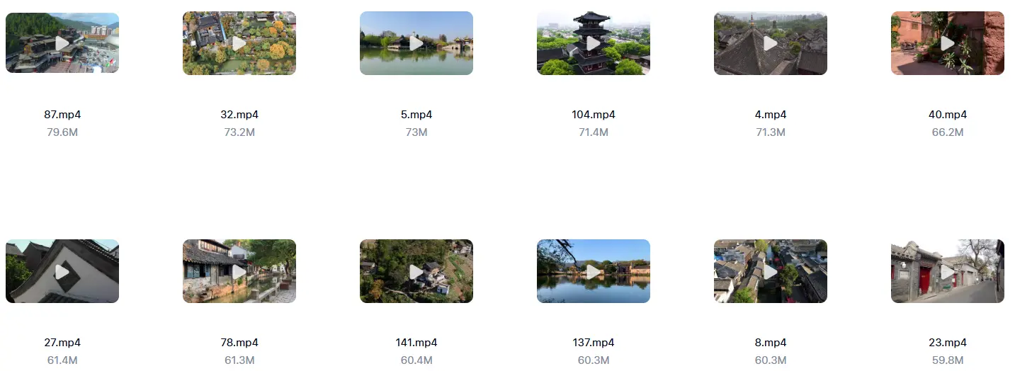 精选162款古城古镇旅游景点视频素材 第4张 精选162款古城古镇旅游景点视频素材 第4张