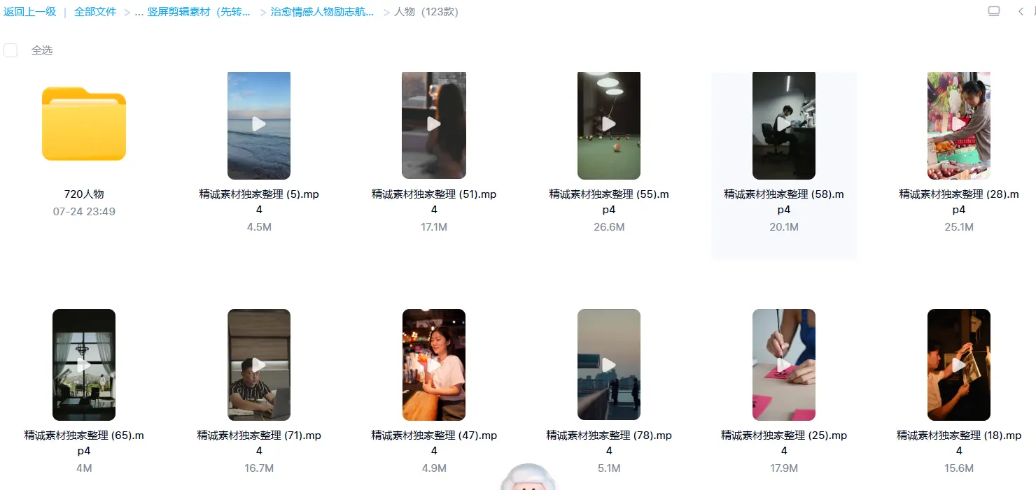 高清情绪短片混剪视频素材+教程【670G】 第4张 高清情绪短片混剪视频素材+教程【670G】 第4张
