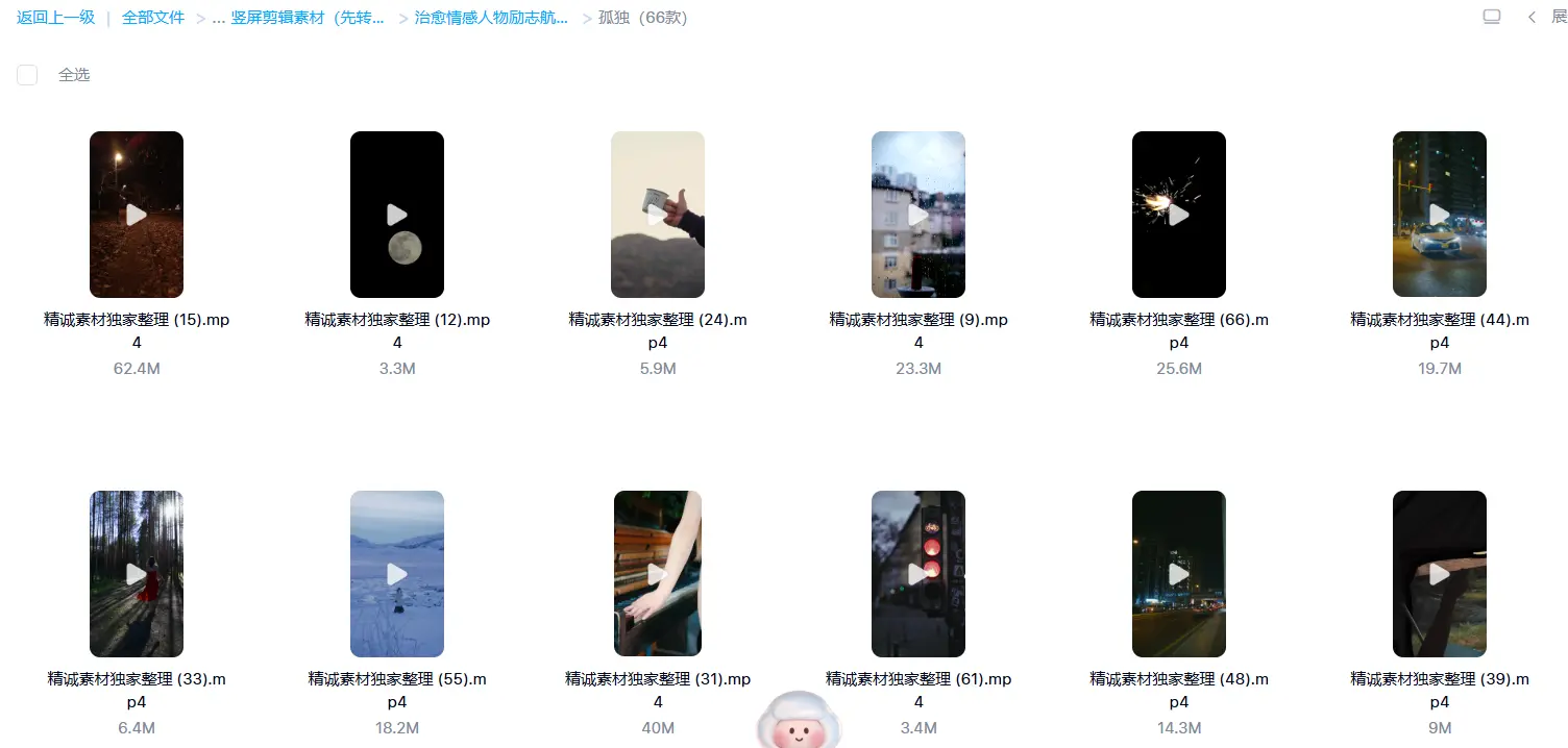 高清情绪短片混剪视频素材+教程【670G】 第6张 高清情绪短片混剪视频素材+教程【670G】 第6张