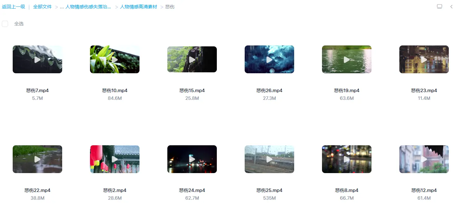 高清情绪短片混剪视频素材+教程【670G】 第9张 高清情绪短片混剪视频素材+教程【670G】 第9张