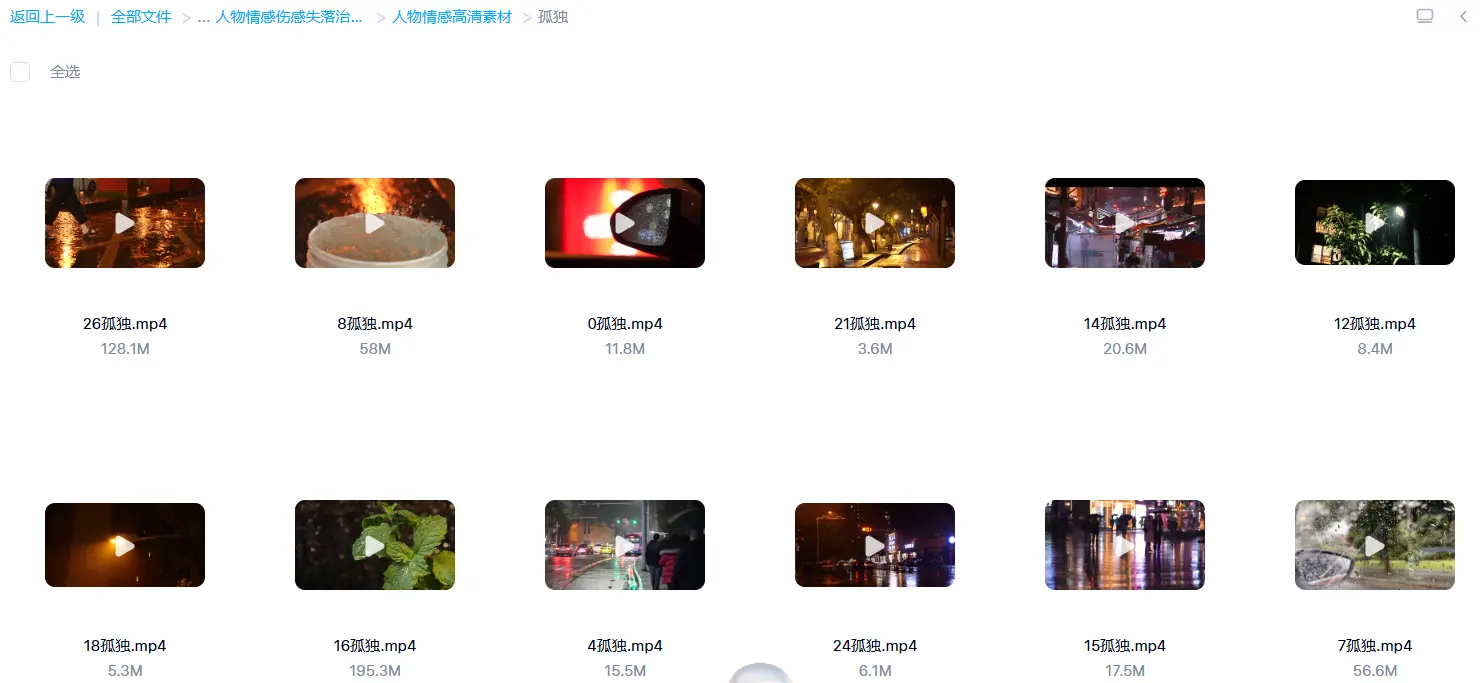 高清情绪短片混剪视频素材+教程【670G】 第8张 高清情绪短片混剪视频素材+教程【670G】 第8张