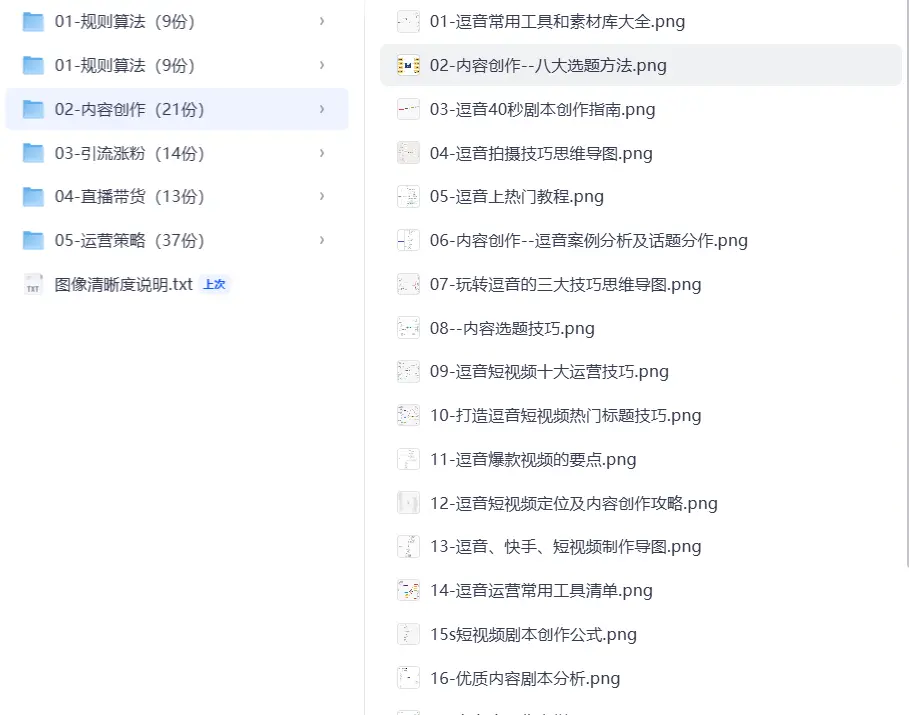 94份抖音短视频运营思维导图全套干货资料【151M】 第3张 94份抖音短视频运营思维导图全套干货资料【151M】 第3张