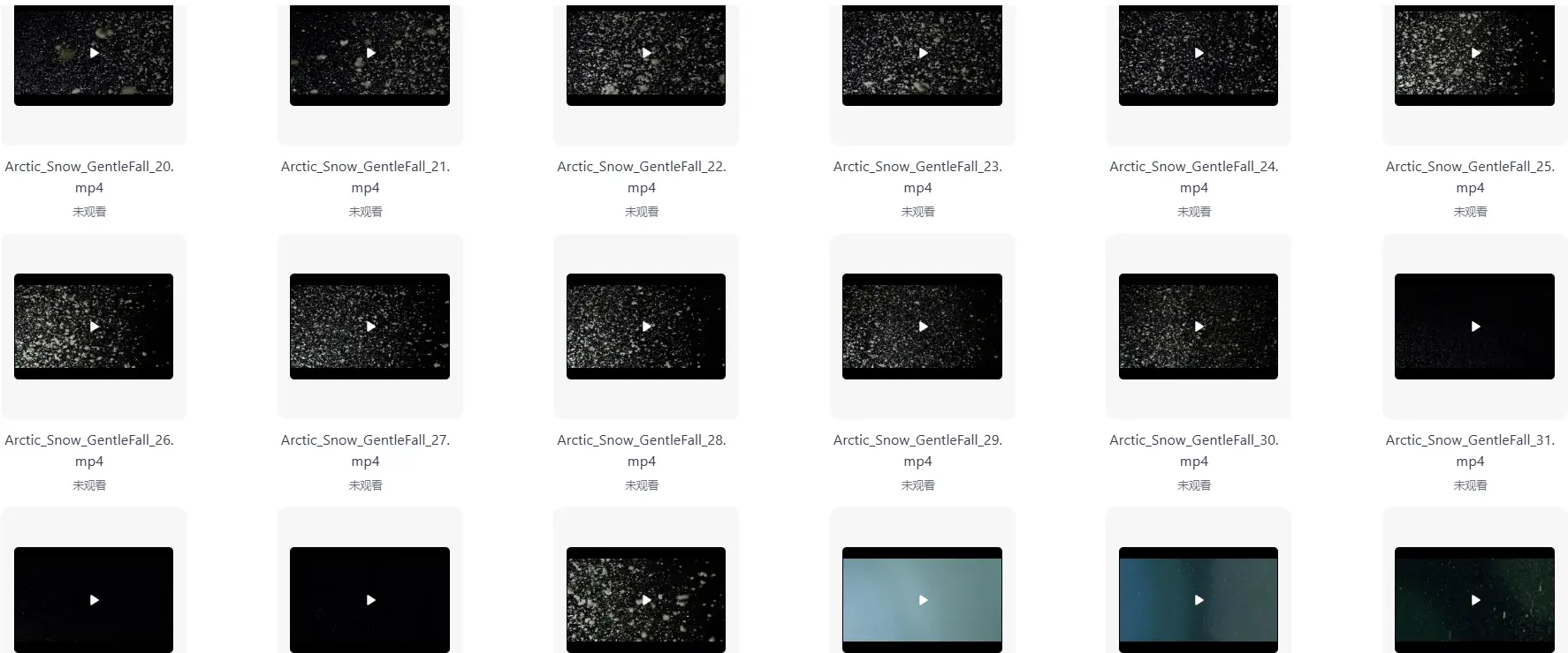 78个冬天下雪冰冻结冰特效4K视频合成素材【9.85G】 第2张 78个冬天下雪冰冻结冰特效4K视频合成素材【9.85G】 第2张
