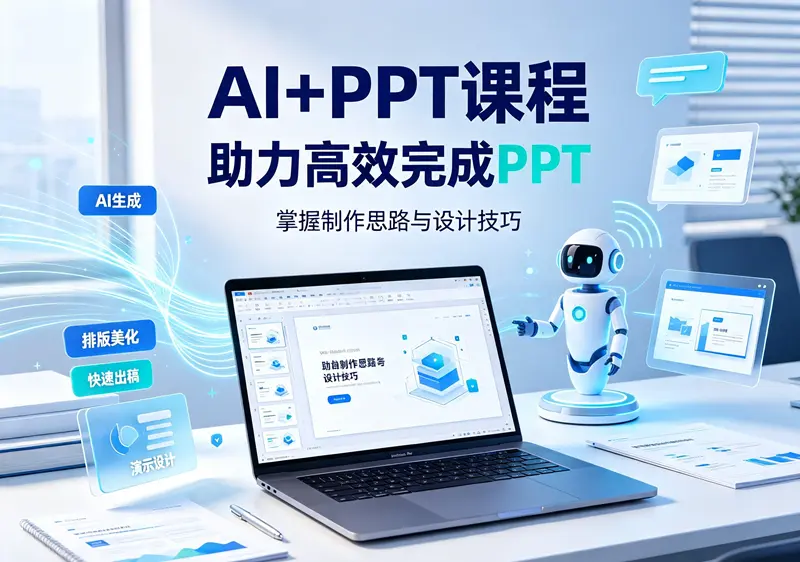 AI+PPT课程,助力高效完成 PPT 第1张 AI+PPT课程,助力高效完成 PPT 第1张