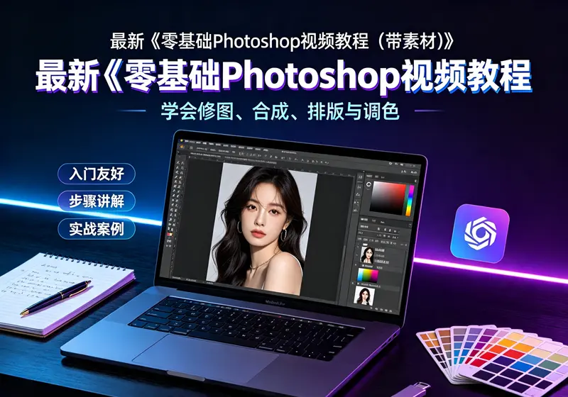 最新《零基础Photoshop视频教程 (带素材) 》 第1张