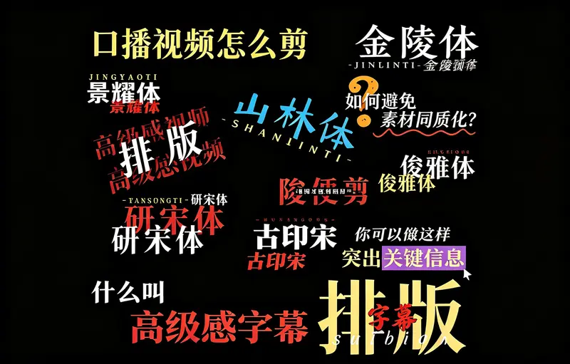 新增200个剪映高级感字幕预设+100个精品封面模板 第1张 新增200个剪映高级感字幕预设+100个精品封面模板 第1张