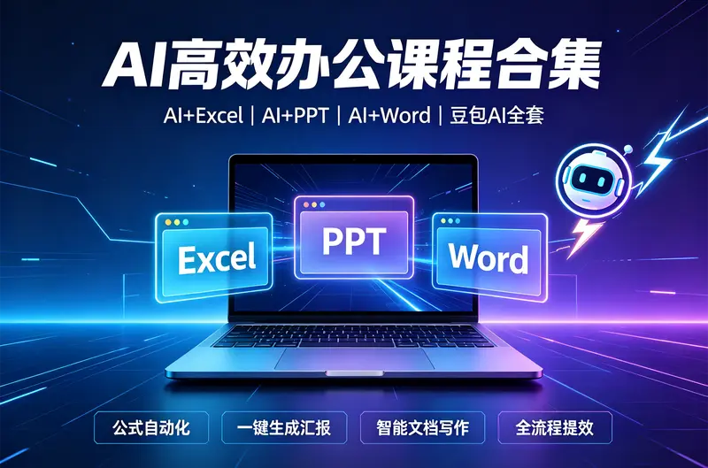 高效AI办公效率提升课程合集 第1张 高效AI办公效率提升课程合集 第1张