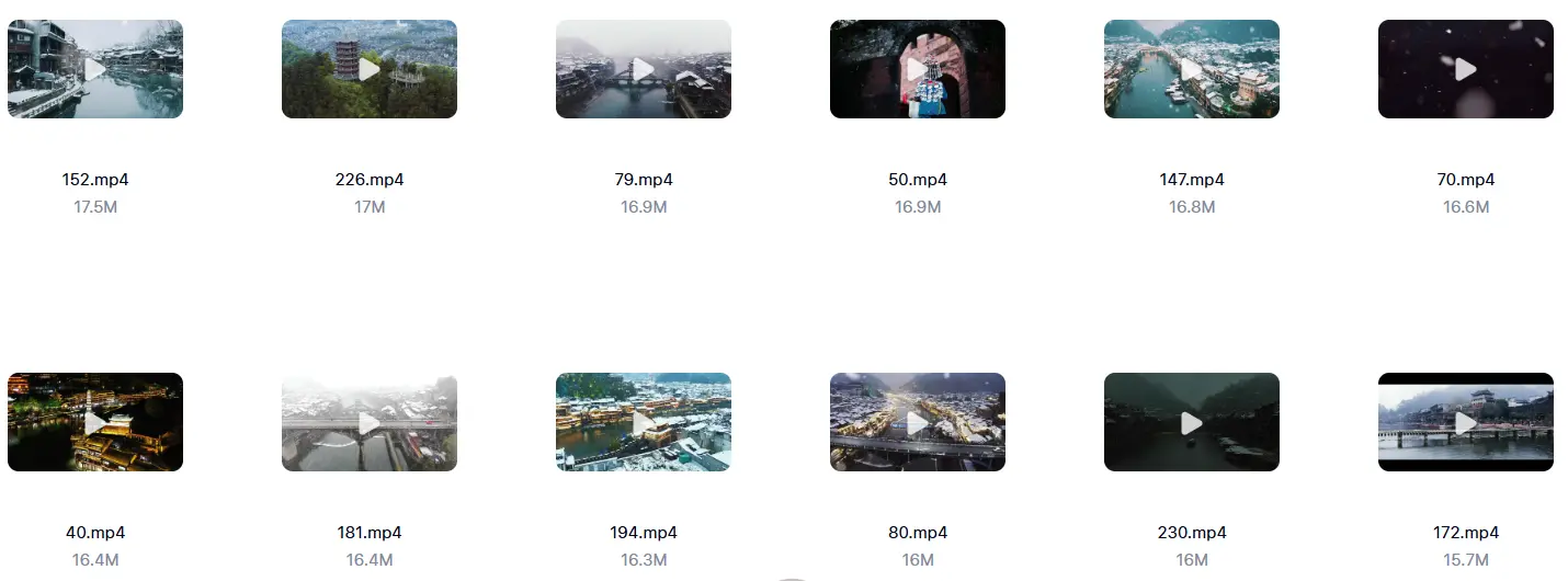 精选792款唯美江南古风古镇治愈风景视频素材 第5张 精选792款唯美江南古风古镇治愈风景视频素材 第5张
