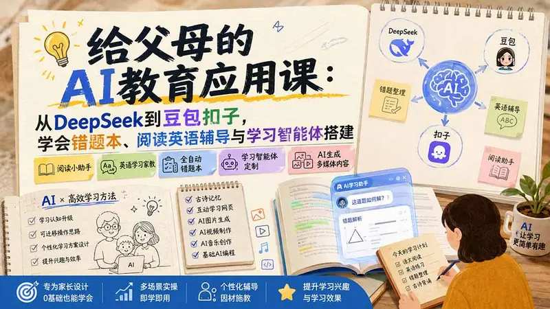 给父母的AI教育应用课 第1张 给父母的AI教育应用课 第1张