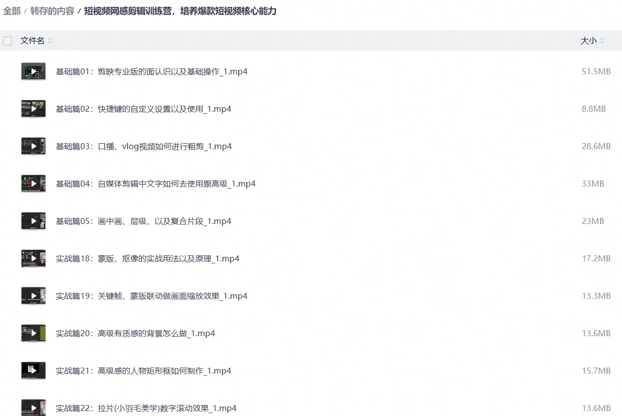 短视频网感剪辑训练营 培养爆款短视频核心能力 第2张