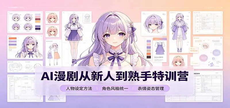 AI漫剧从新人到熟手特训营:剧本分镜创作,提示词模板 第1张 AI漫剧从新人到熟手特训营:剧本分镜创作,提示词模板 第1张